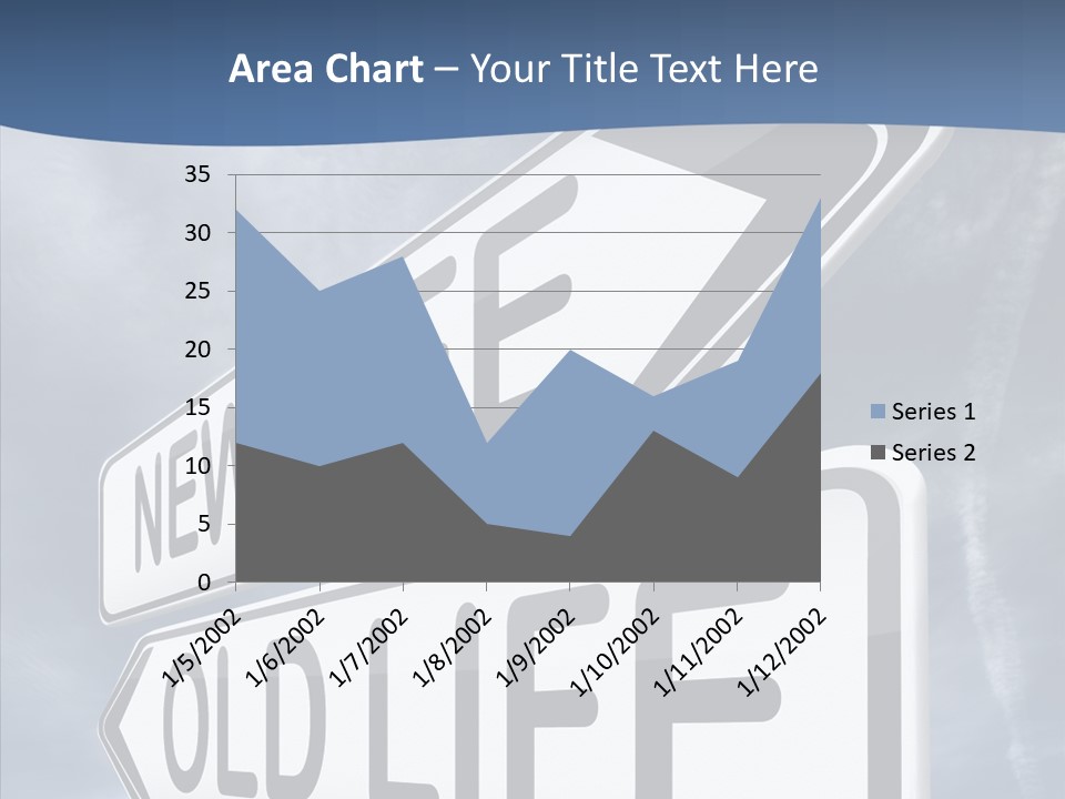 Old Happiness Fresh Start PowerPoint Template