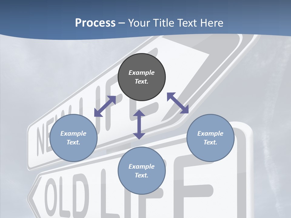 Old Happiness Fresh Start PowerPoint Template