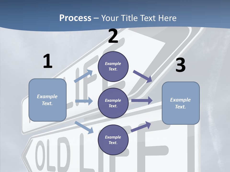 Old Happiness Fresh Start PowerPoint Template
