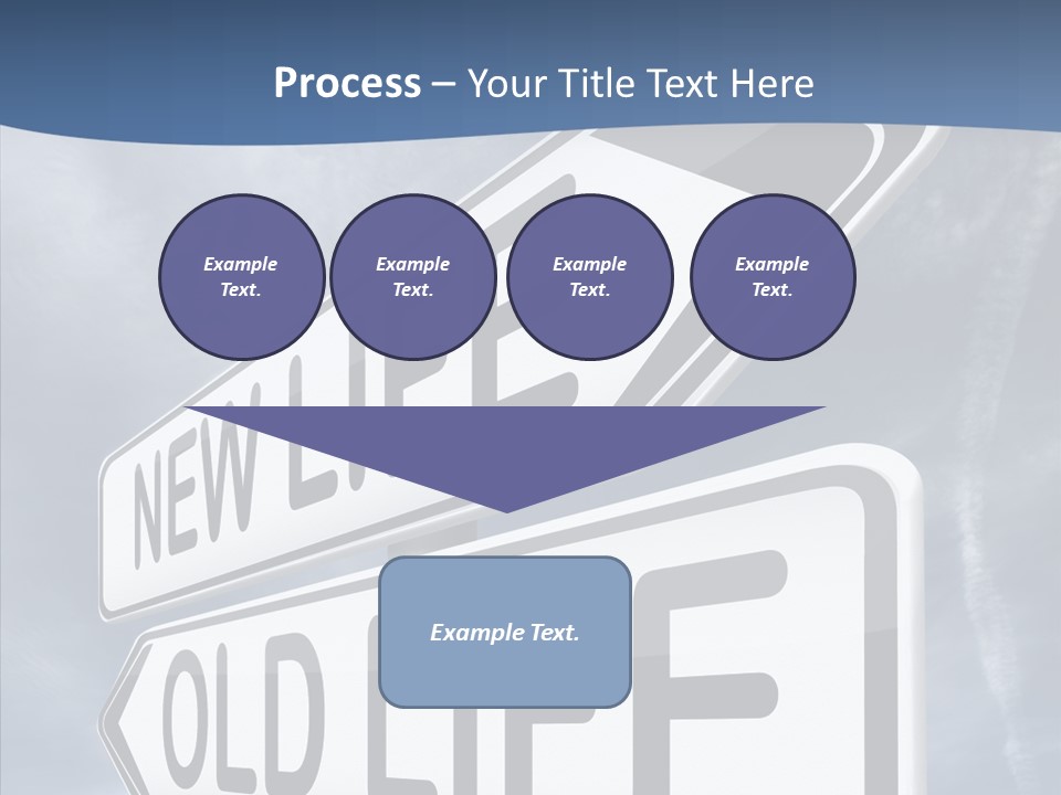 Old Happiness Fresh Start PowerPoint Template