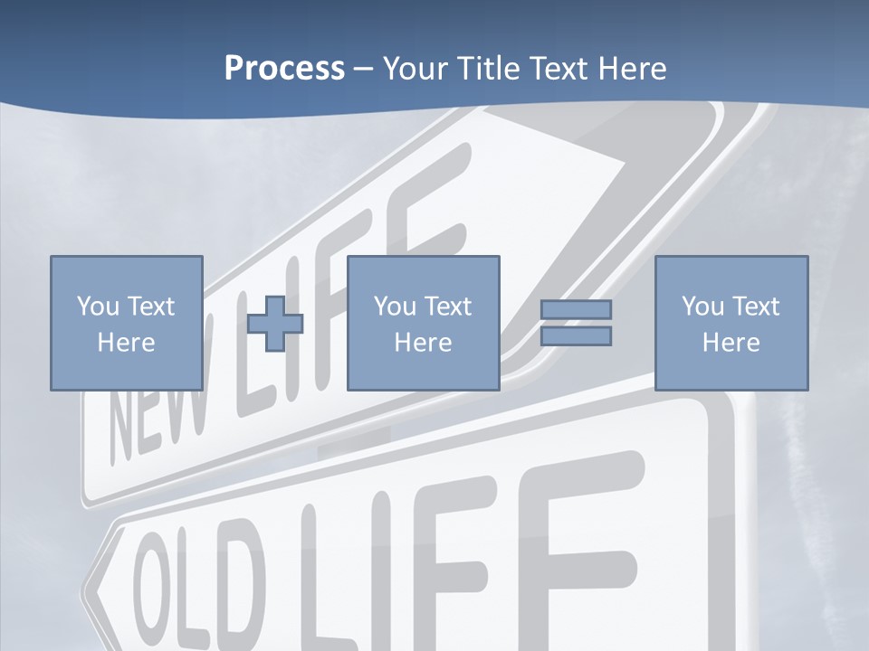 Old Happiness Fresh Start PowerPoint Template