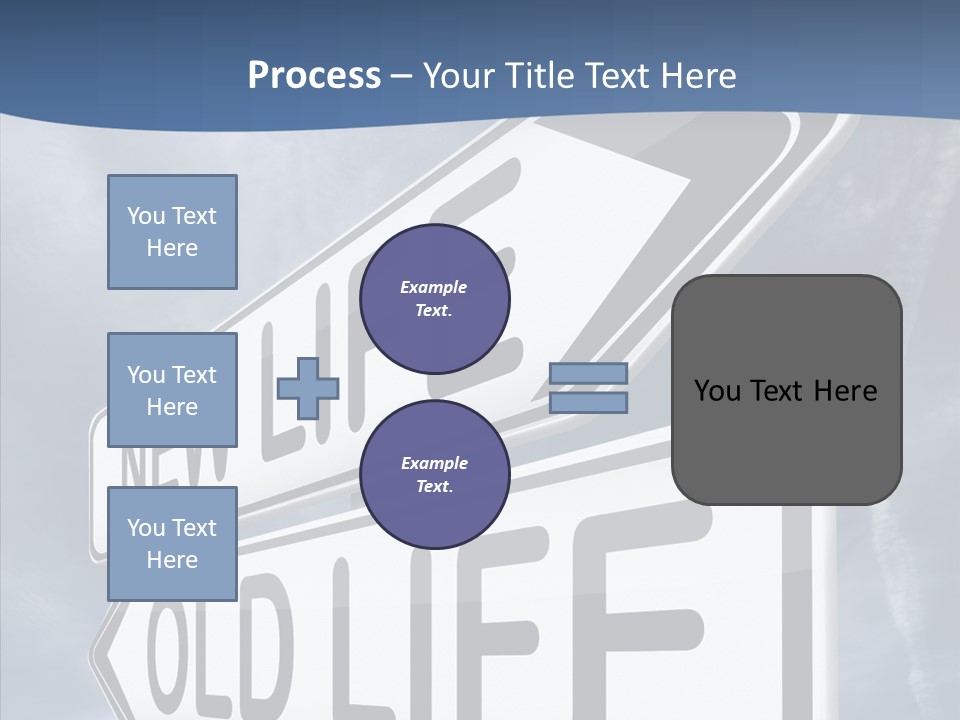 Old Happiness Fresh Start PowerPoint Template