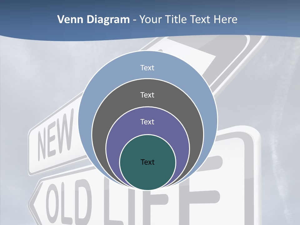 Old Happiness Fresh Start PowerPoint Template