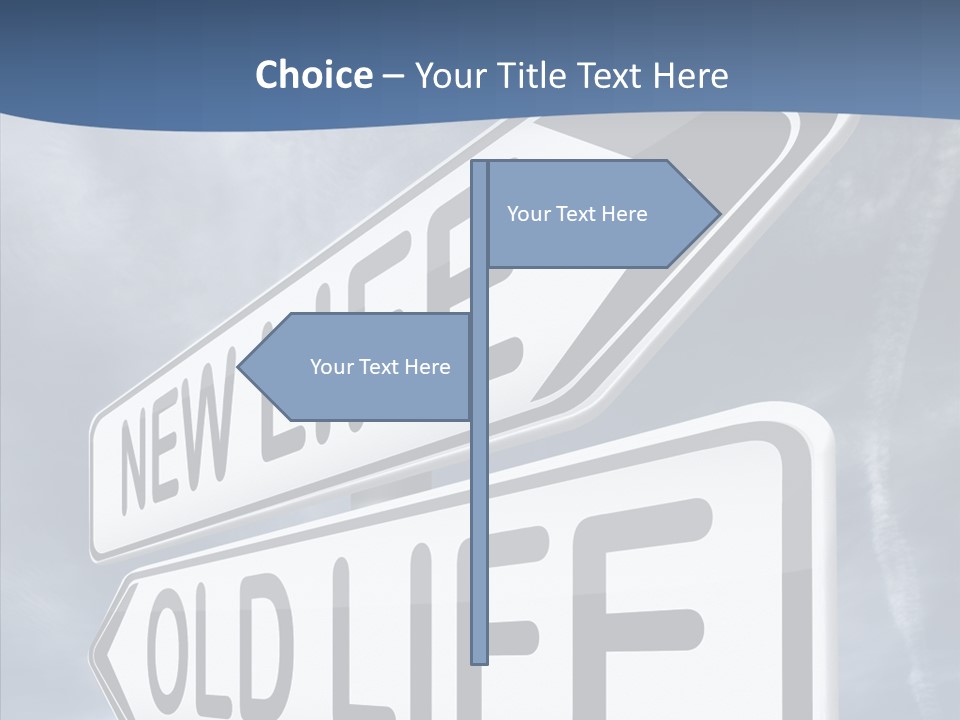 Old Happiness Fresh Start PowerPoint Template