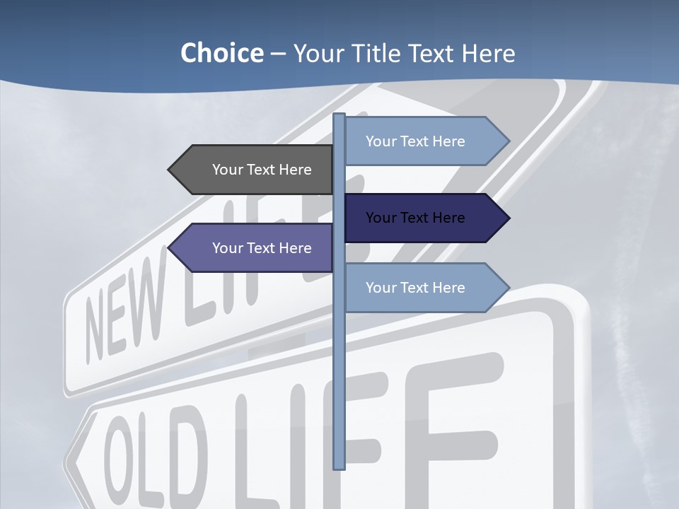 Old Happiness Fresh Start PowerPoint Template