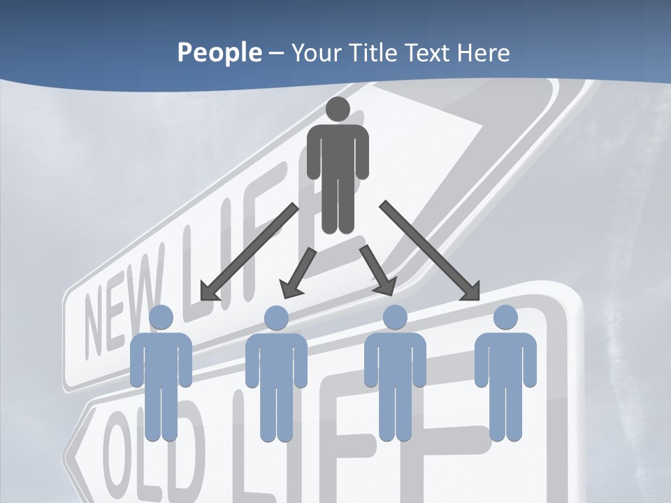 Old Happiness Fresh Start PowerPoint Template