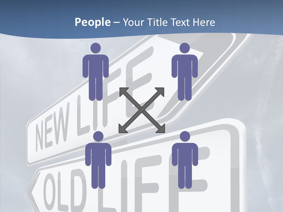 Old Happiness Fresh Start PowerPoint Template