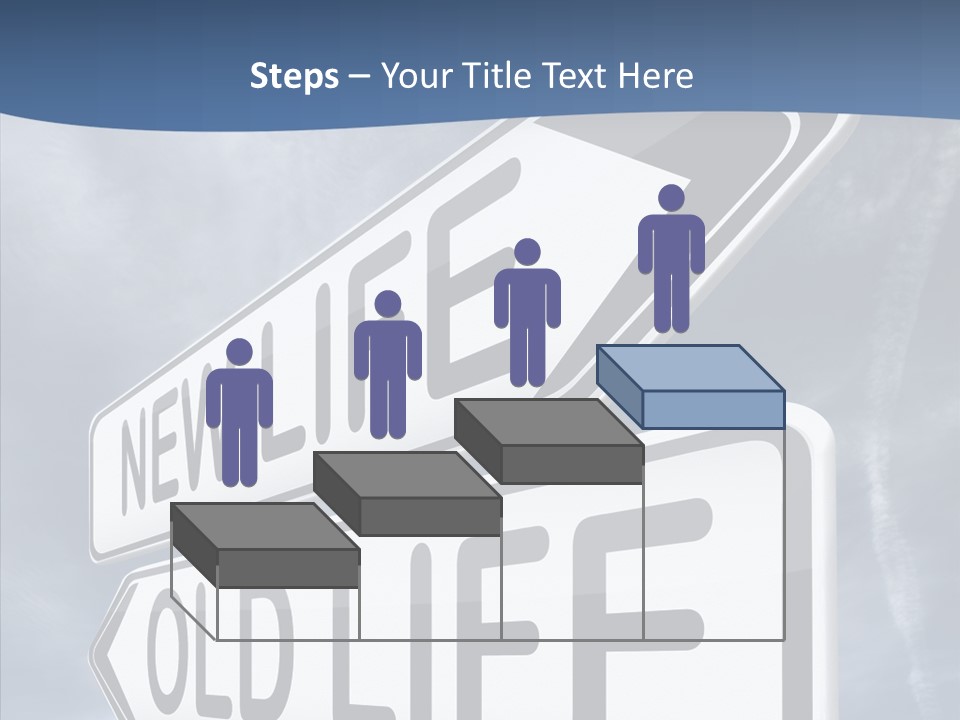 Old Happiness Fresh Start PowerPoint Template