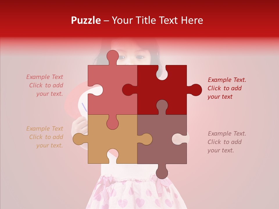 Hand Writing Color Hispanic PowerPoint Template