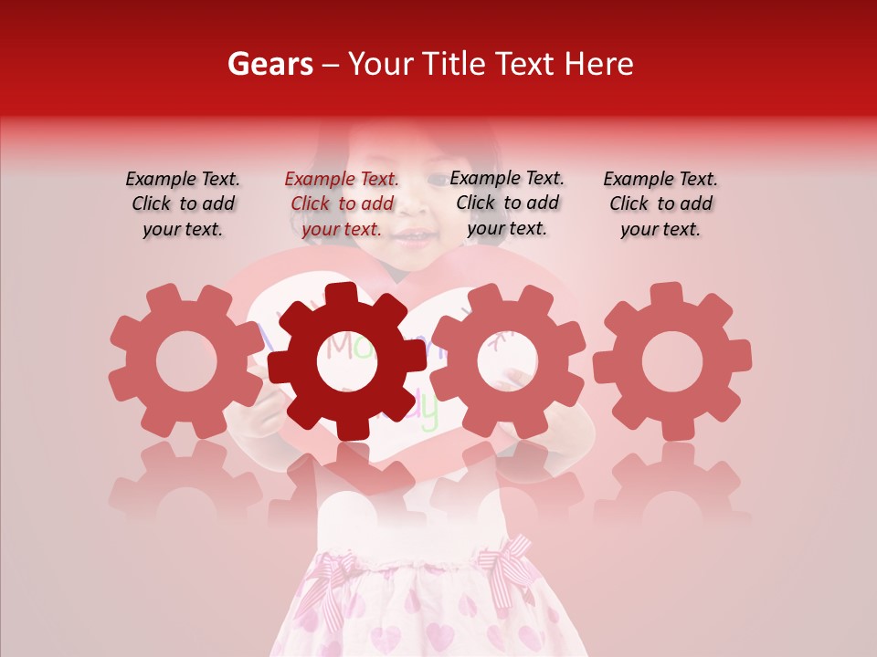 Hand Writing Color Hispanic PowerPoint Template