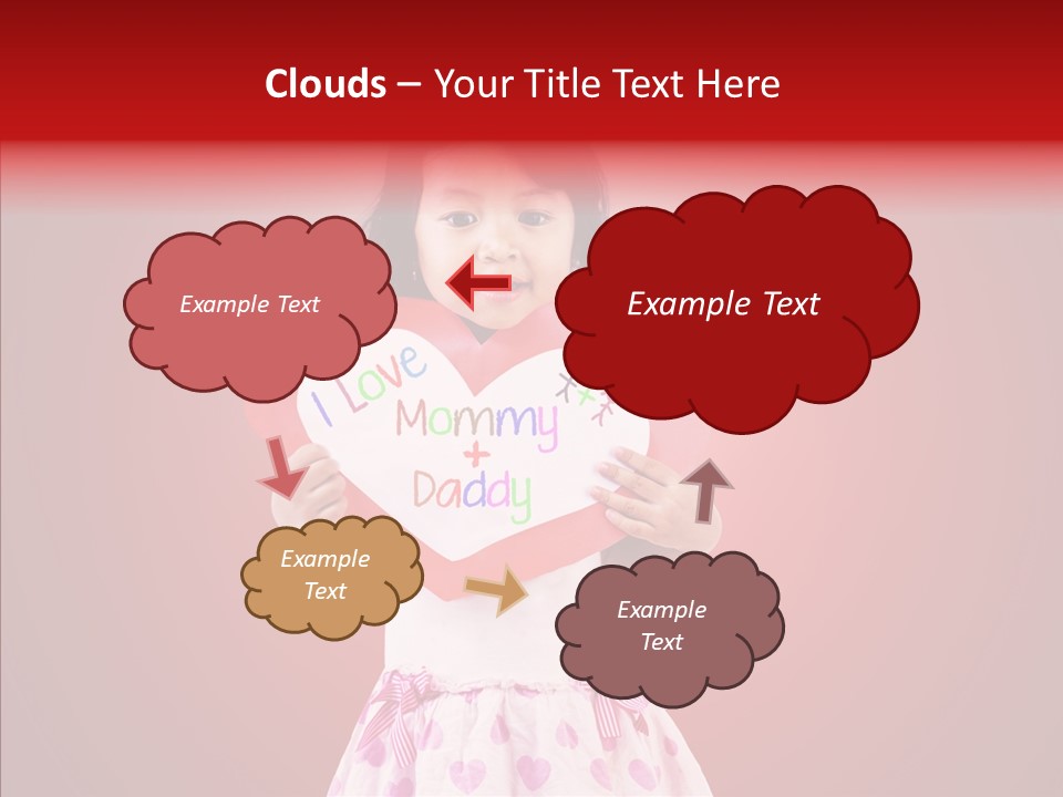 Hand Writing Color Hispanic PowerPoint Template