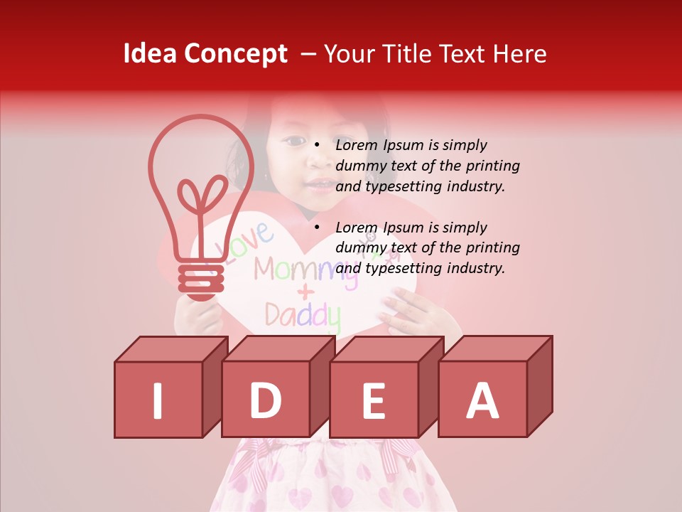 Hand Writing Color Hispanic PowerPoint Template