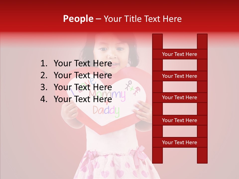 Hand Writing Color Hispanic PowerPoint Template