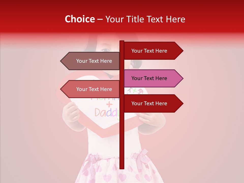 Hand Writing Color Hispanic PowerPoint Template