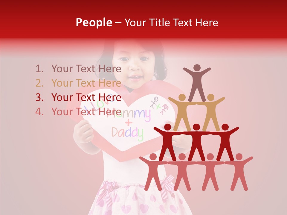 Hand Writing Color Hispanic PowerPoint Template