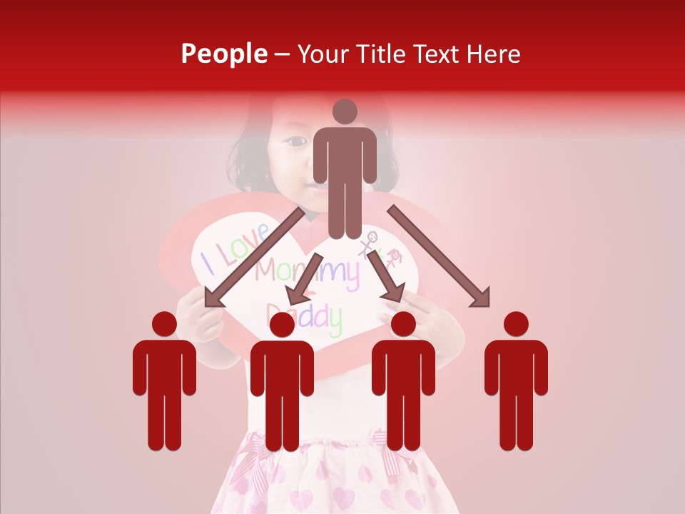 Hand Writing Color Hispanic PowerPoint Template