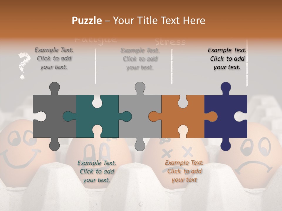 Disappointed Headache Tiredness PowerPoint Template