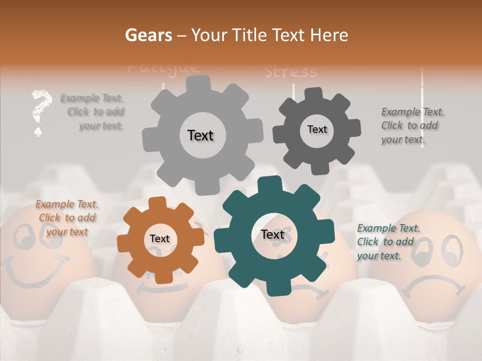 Disappointed Headache Tiredness PowerPoint Template