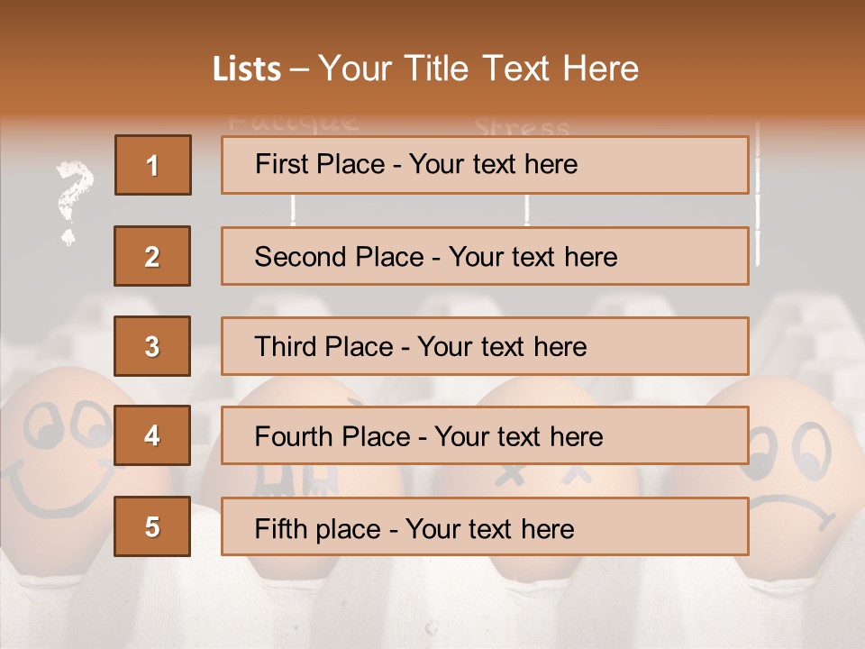 Disappointed Headache Tiredness PowerPoint Template