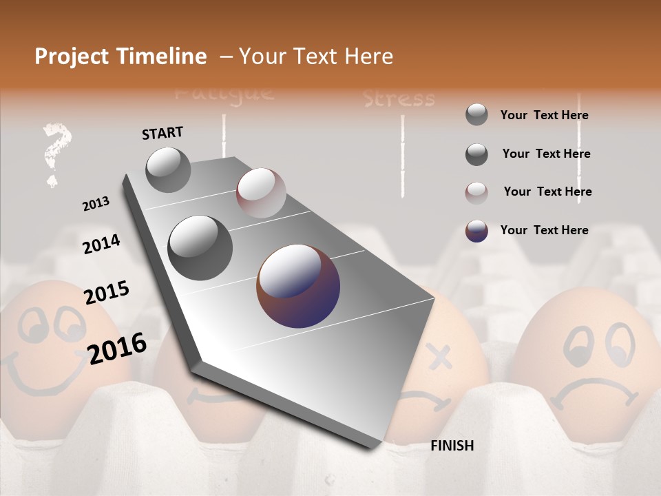 Disappointed Headache Tiredness PowerPoint Template