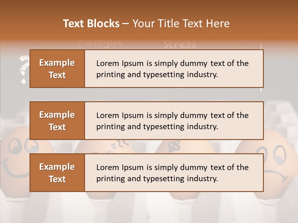 Disappointed Headache Tiredness PowerPoint Template