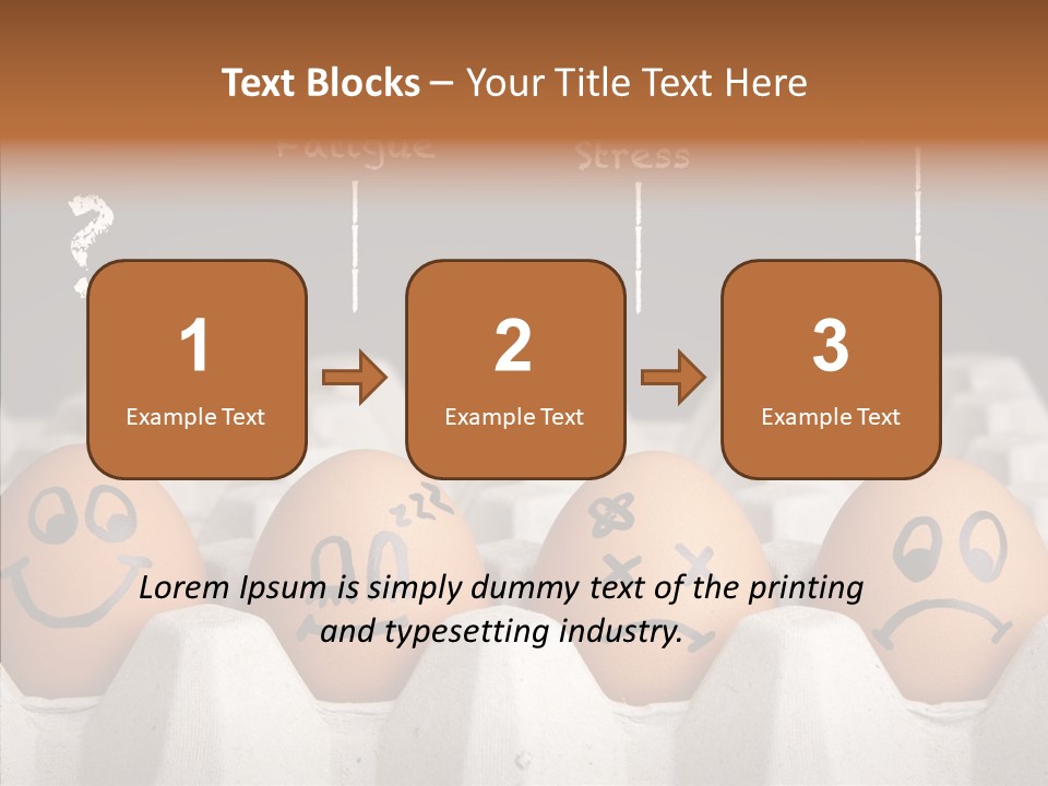 Disappointed Headache Tiredness PowerPoint Template