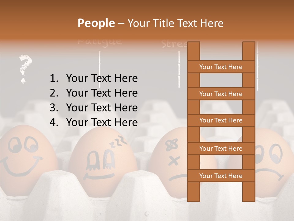 Disappointed Headache Tiredness PowerPoint Template