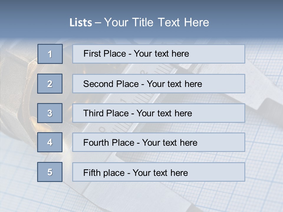 Liquid Engineering Turning PowerPoint Template