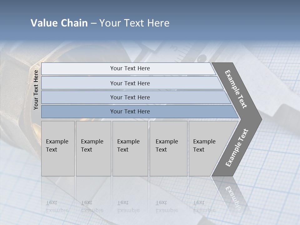 Liquid Engineering Turning PowerPoint Template