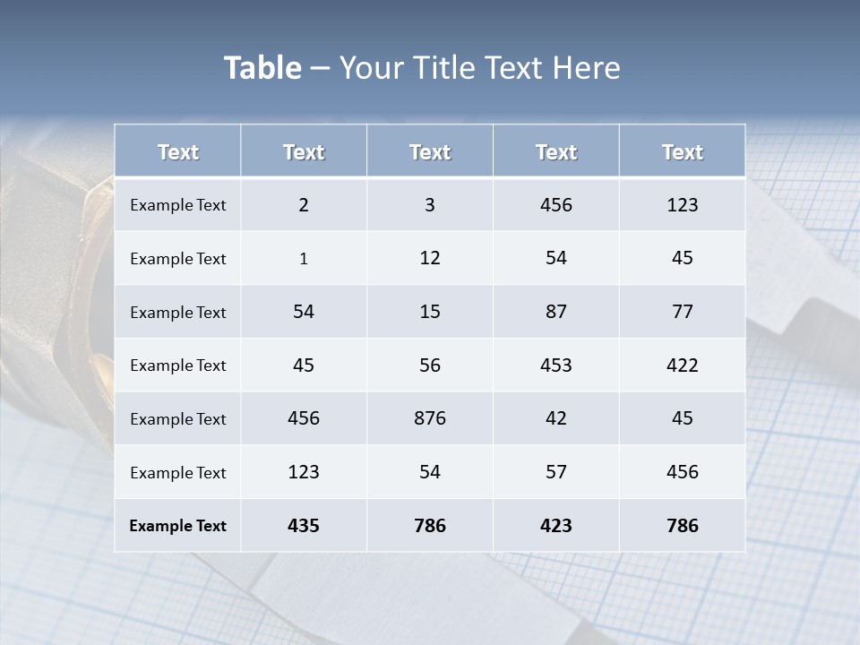 Liquid Engineering Turning PowerPoint Template