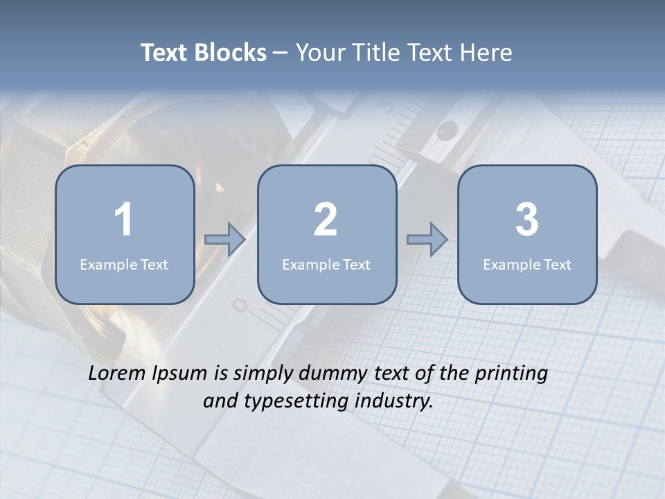 Liquid Engineering Turning PowerPoint Template