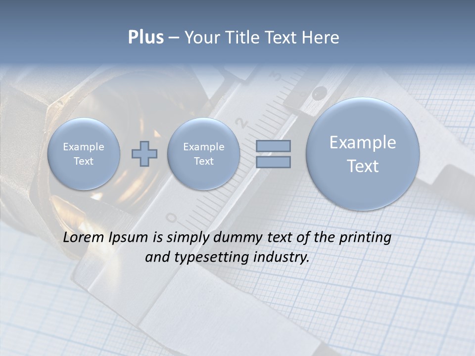 Liquid Engineering Turning PowerPoint Template