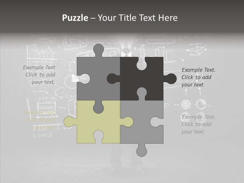 Dreaming Tracing Sketching PowerPoint Template