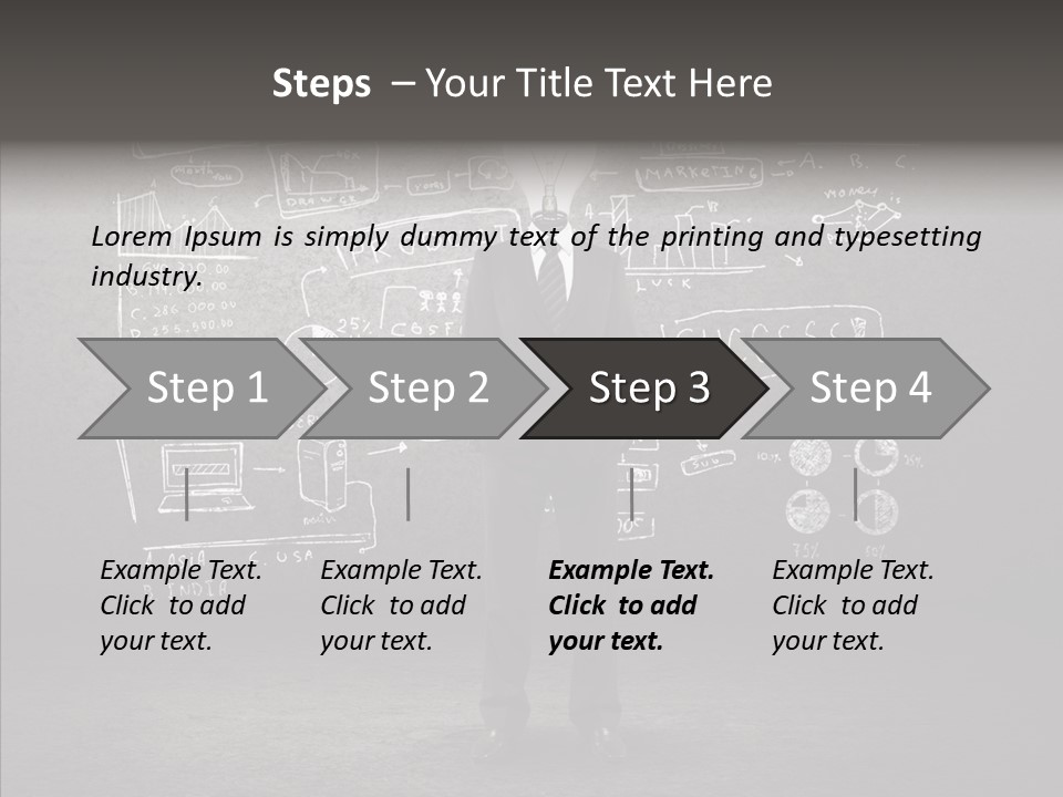 Dreaming Tracing Sketching PowerPoint Template