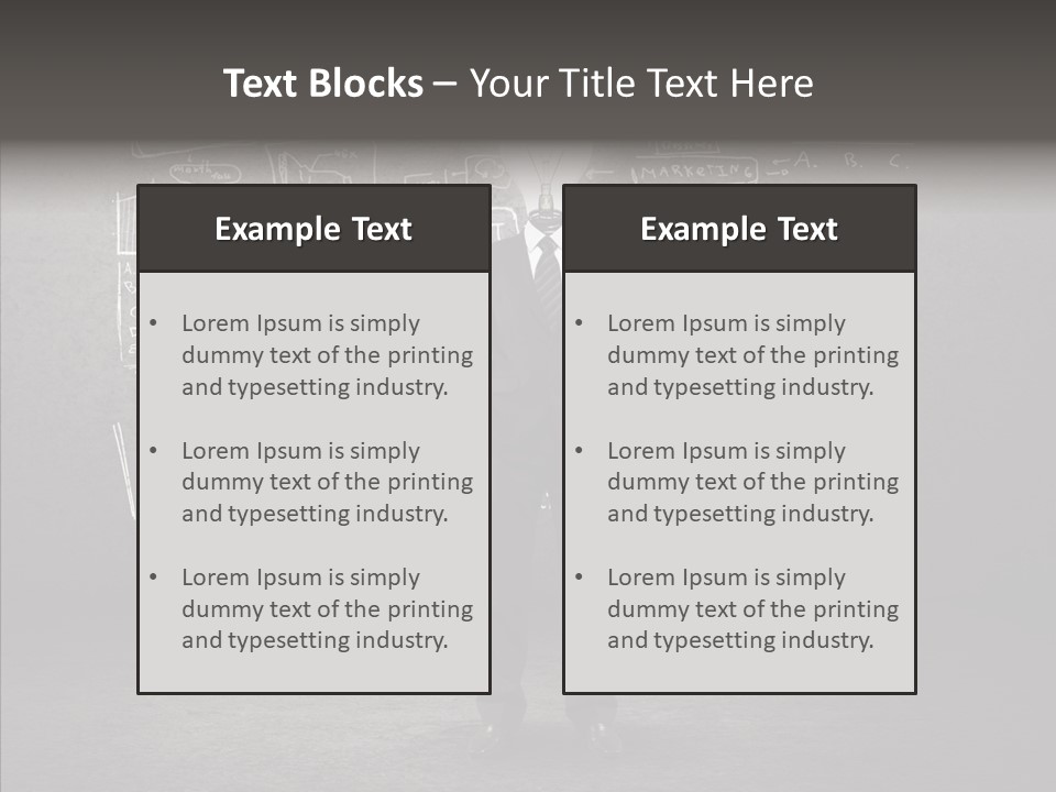 Dreaming Tracing Sketching PowerPoint Template