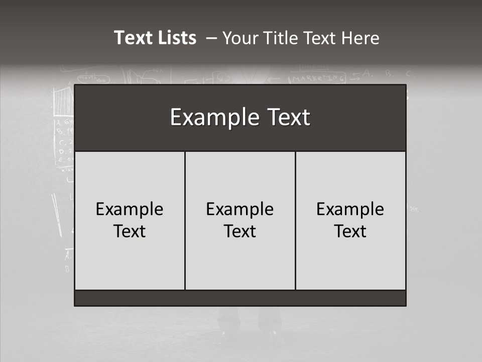 Dreaming Tracing Sketching PowerPoint Template