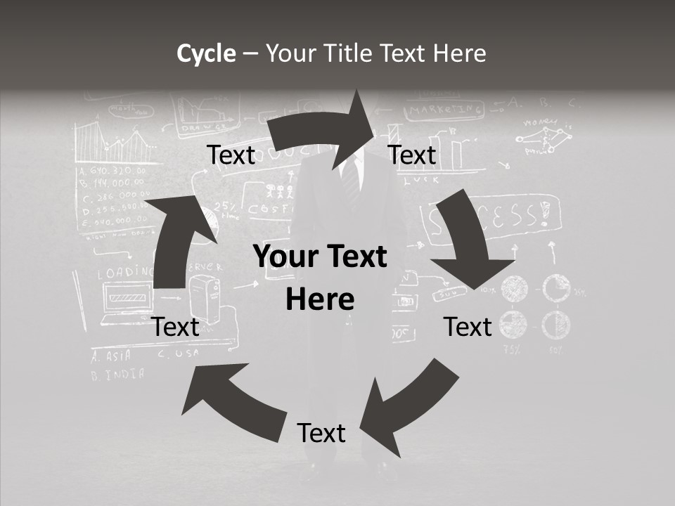Dreaming Tracing Sketching PowerPoint Template