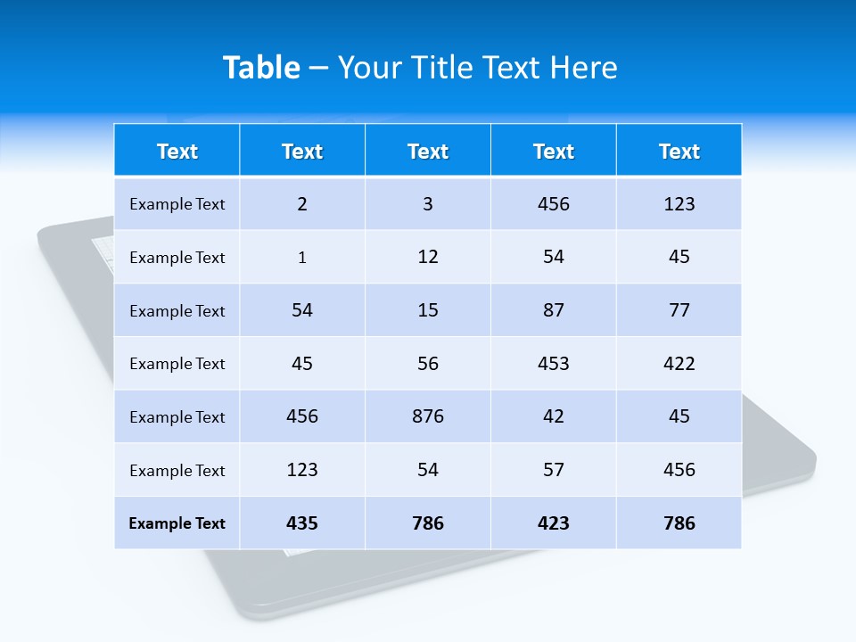 Floor Plan Sale Tablet Pc PowerPoint Template