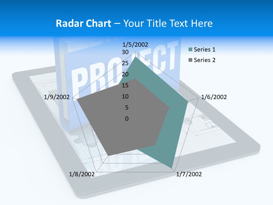 Floor Plan Sale Tablet Pc PowerPoint Template