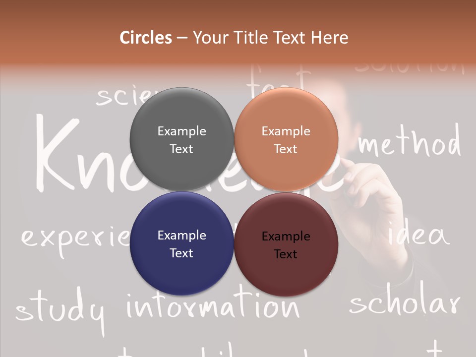 School Professor Man PowerPoint Template