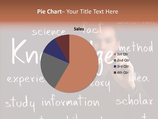 School Professor Man PowerPoint Template