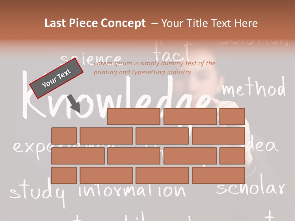 School Professor Man PowerPoint Template