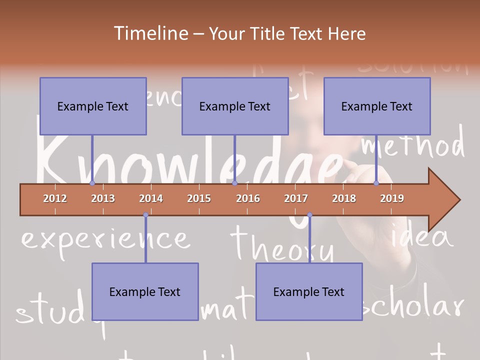 School Professor Man PowerPoint Template