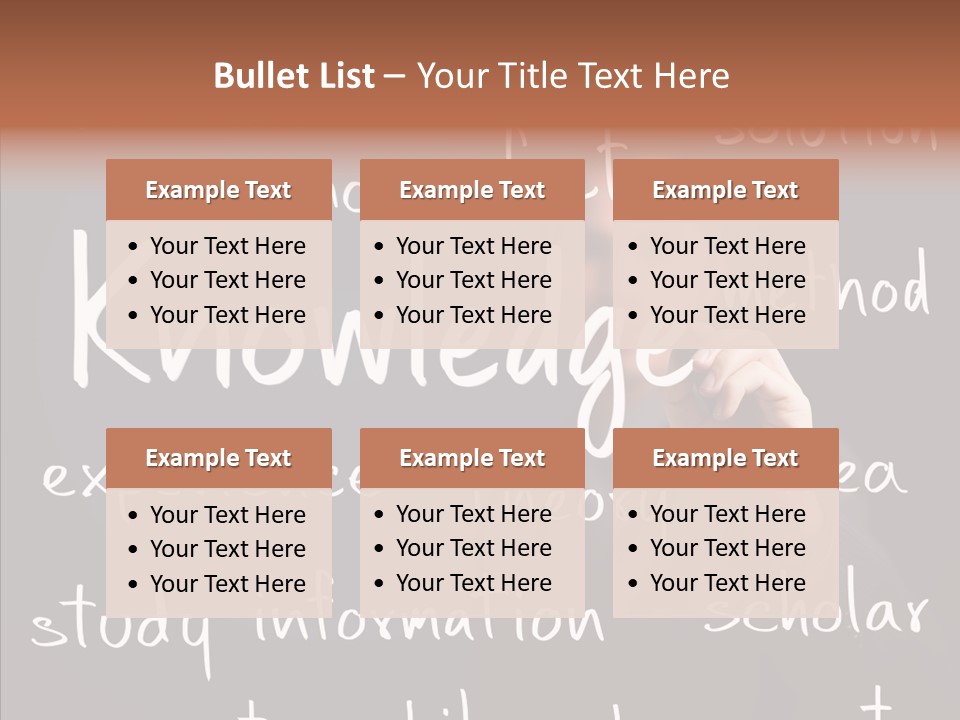 School Professor Man PowerPoint Template