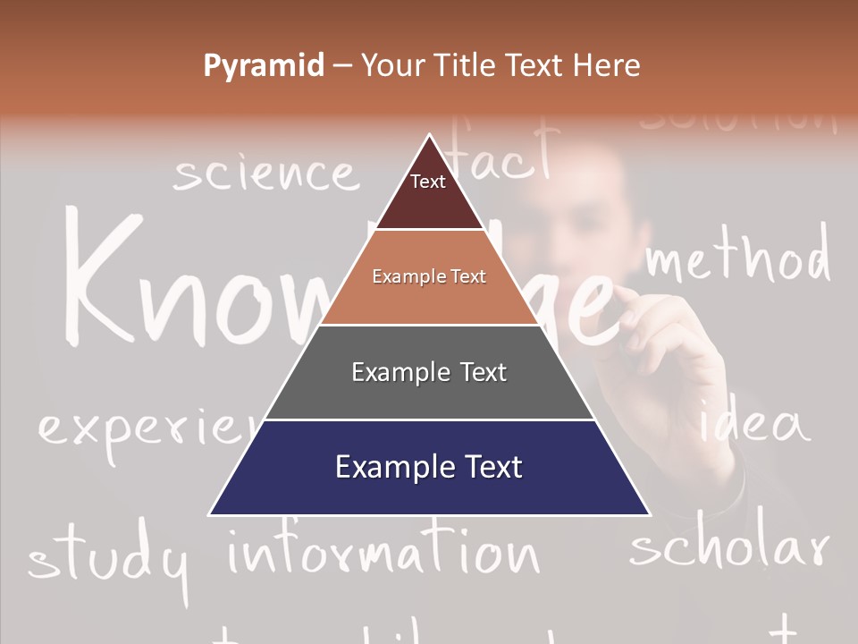 School Professor Man PowerPoint Template