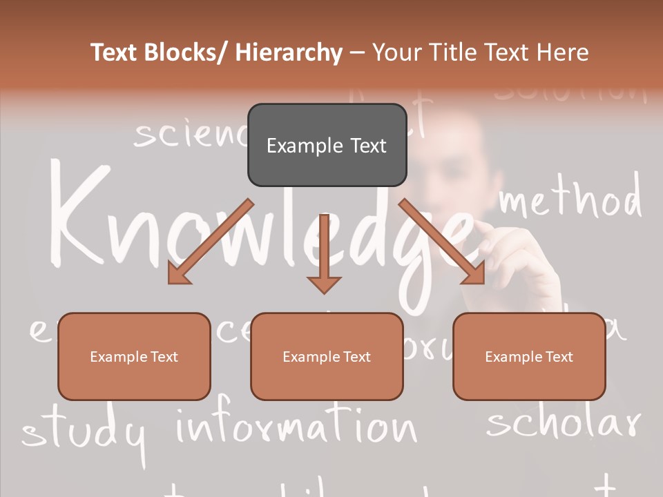 School Professor Man PowerPoint Template