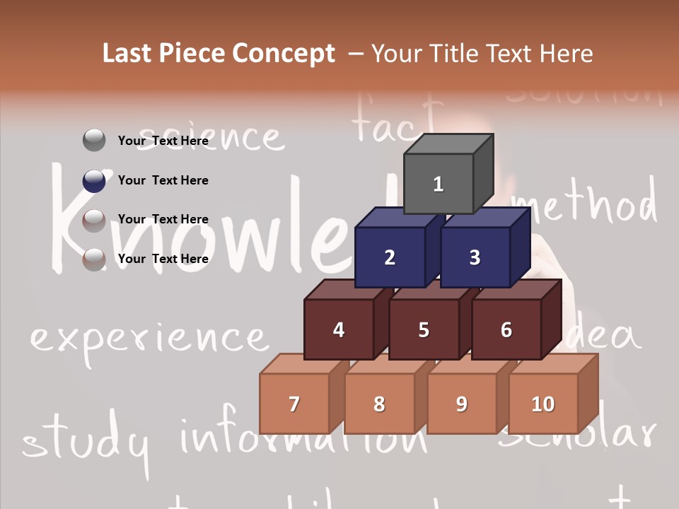 School Professor Man PowerPoint Template