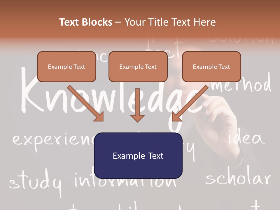 School Professor Man PowerPoint Template