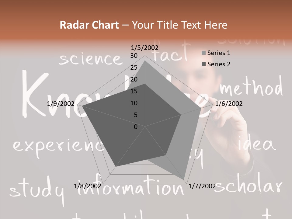 School Professor Man PowerPoint Template