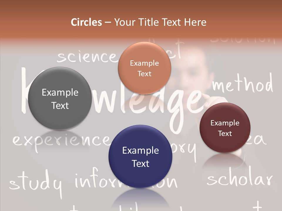 School Professor Man PowerPoint Template